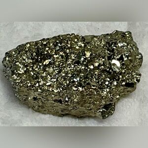 High Quality Striated Pyrite Cluster Flat Bottom Free Standing Beautiful Natural